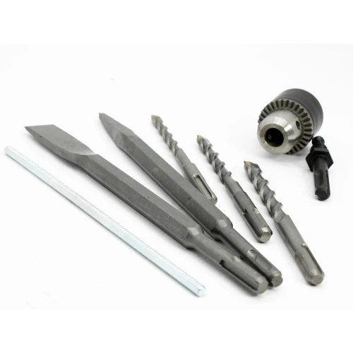 Перфоратор электрический Gramex HRH-980 (980Вт,0-1300об/мин,0-5500уд/мин,3,3Дж,3 реж,SDS+) кейс (1/4) 4195 фото 7 Перфоратор электрический Gramex HRH-980 (980Вт,0-1300об/мин,0-5500уд/мин,3,3Дж,3 реж,SDS+) кейс (1/4) 4195 фото 7