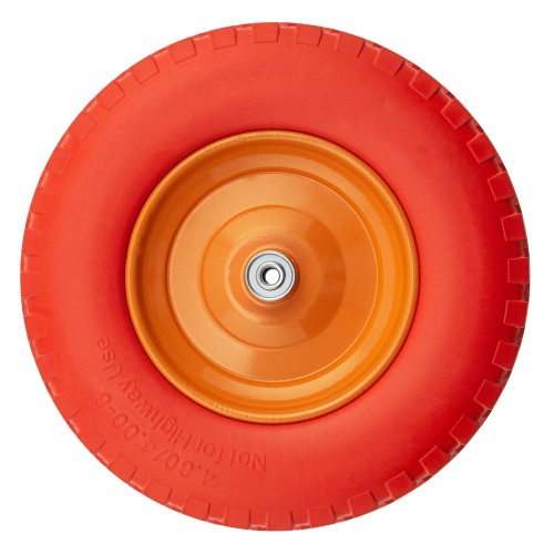 Колесо полиуретановое 4.80/4.00-8, длина оси 90 мм, подшипник 12 мм Palisad фото 2