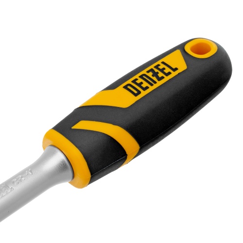 Ключ-трещотка 1/2", 90 зубьев, с быстрым сбросом, CrV Denzel фото 7 Ключ-трещотка 1/2", 90 зубьев, с быстрым сбросом, CrV Denzel фото 7