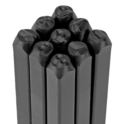 Клейма штамповочные, ударные, цифровые, 5 мм Сибртех фото 3