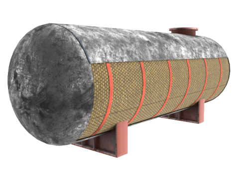 Мат прошивной BASWOOL (БАСВУЛ) МП 100 фото 2