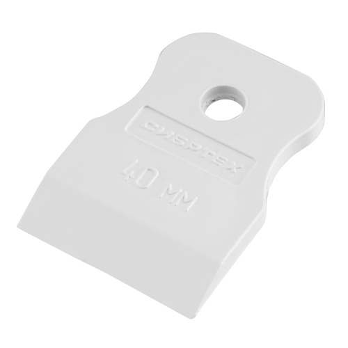 Шпатель, белая резина, 40 мм Сибртех фото 3