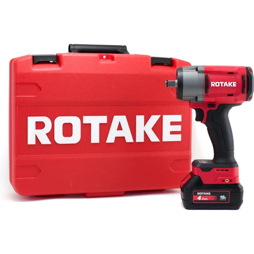Гайковерт аккумуляторный ударный Rotake 1/2 1180 Нм, 18В, акб (4Ач) 2шт, в кейсе RC-8812 фото 11 Гайковерт аккумуляторный ударный Rotake 1/2 1180 Нм, 18В, акб (4Ач) 2шт, в кейсе RC-8812 фото 11