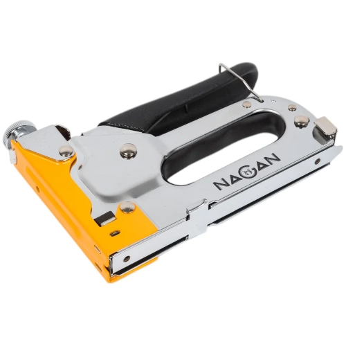 Степлер NAGAN металл 4-14 мм, прорезиненная рукоятка НГ-СМ-053-020 фото 3