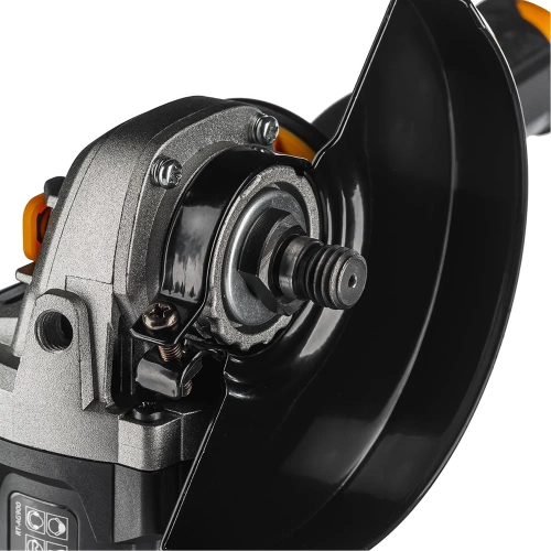 Шлифмашина RUNTEC PRO угловая, аккумуляторная, 125мм, 20В, 2*4Ач, 900Вт RT-AG900 фото 5 Шлифмашина RUNTEC PRO угловая, аккумуляторная, 125мм, 20В, 2*4Ач, 900Вт RT-AG900 фото 5