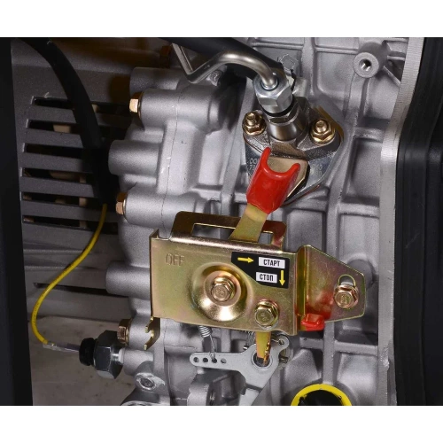 Дизельный электрогенератор Huter LDG 5000L 64/2/11 фото 9