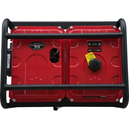 Генератор дизельный KOMAN 220В, мощность 6000Вт-6300Вт, силовая розетка, эл. стартер, колеса RD6300E фото 6