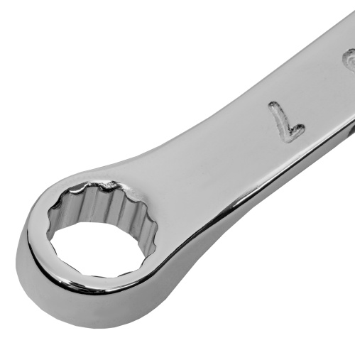 Ключ комбинированный, 7 мм, CrV, полированный хром Matrix фото 4