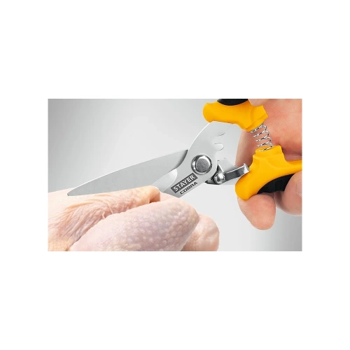 Универсальные технические ножницы STAYER Profi 200 мм 23227 фото 6 Универсальные технические ножницы STAYER Profi 200 мм 23227 фото 6