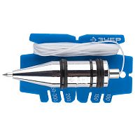 Отвес строительный Зубр Эксперт 06347-50_z01 со шнуром и безопасным наконечником 500 г