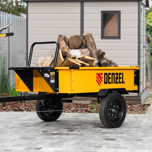 Прицеп для мотоблока TT-500, оцинк., груз. 500 кг, рег. сцепка, колеса 4.00-10, в упаковке Denzel фото 23 Прицеп для мотоблока TT-500, оцинк., груз. 500 кг, рег. сцепка, колеса 4.00-10, в упаковке Denzel фото 23