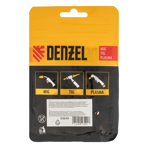 Токосъемный наконечник под проволоку 1,2 мм, М5х24, E-CU, 20 шт для MIG горелки тип 15 Denzel фото 5