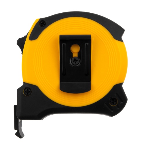 Рулетка 5м х 25мм, двухкомп. корпус, магнитный обрезиненный зацеп Denzel фото 3