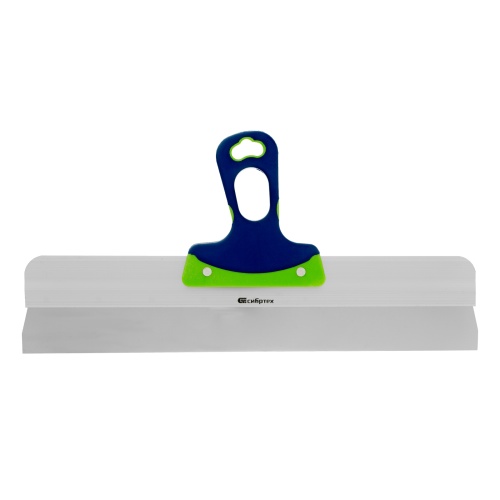 Шпатель фасадный, нержавеющая сталь, 450 мм, двухкомпонентная ручка Сибртех фото 3 Шпатель фасадный, нержавеющая сталь, 450 мм, двухкомпонентная ручка Сибртех фото 3