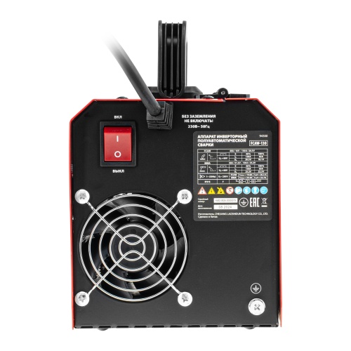 Аппарат инвертор. полуавтомат. cварки FCAW-130, 130 А, ПВ 60%// MTX фото 8
