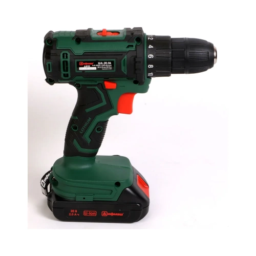 Аккумуляторная дрель-шуруповерт ДИФМАШ Ша-20-06 01022520 фото 3