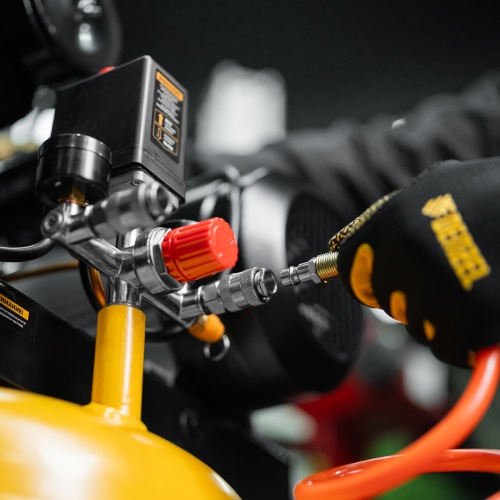 Компрессор воздушный BCV2200/100V, ременный привод , 2.3 кВт, 100 литров, 440 л/мин Denzel фото 22