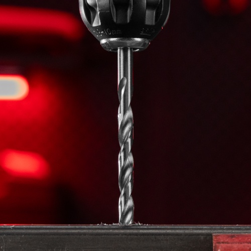 Сверло по металлу, 6.5 мм, полированное, HSS, 10 шт, цилиндрический хвостовик Matrix фото 8