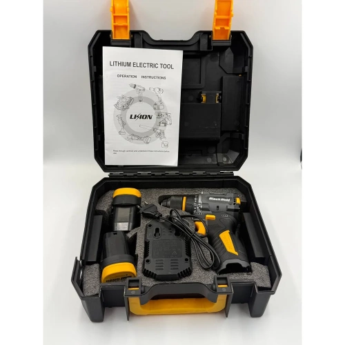 Дрель-шуруповерт аккумуляторная BlackWeld 16.8V 1.5Ah 150239 фото 9 Дрель-шуруповерт аккумуляторная BlackWeld 16.8V 1.5Ah 150239 фото 9