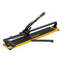 Плиткорез рельсовый 800х16мм, каретка на подш., стальная станина, усил. рукоятка-пенал Denzel