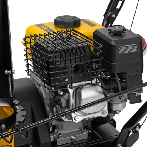 Бензиновая снегоуборочная машина SBM 610, 212 cc, ручной старт, фара Denzel фото 15