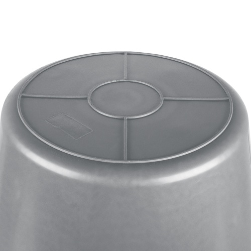 Ведро строительное пластмассовое 12 л, ударопрочное, обрезиненная ручка Matrix фото 3