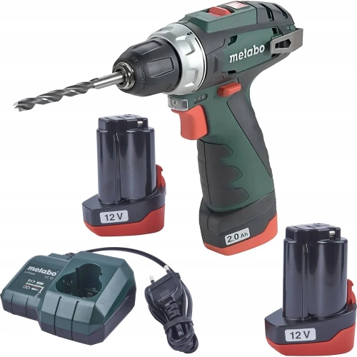 Аккумуляторная дрель-шуруповерт Metabo PowerMaxx BS 12 В, 2х2.0 600984000 фото 4