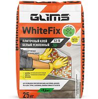 Клей профессиональный Glims WhiteFix 25 кг