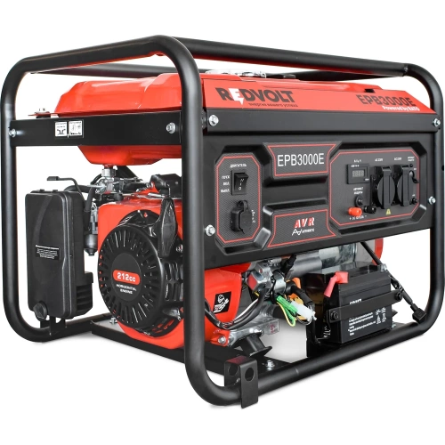 Бензогенератор REDVOLT EPB3000E