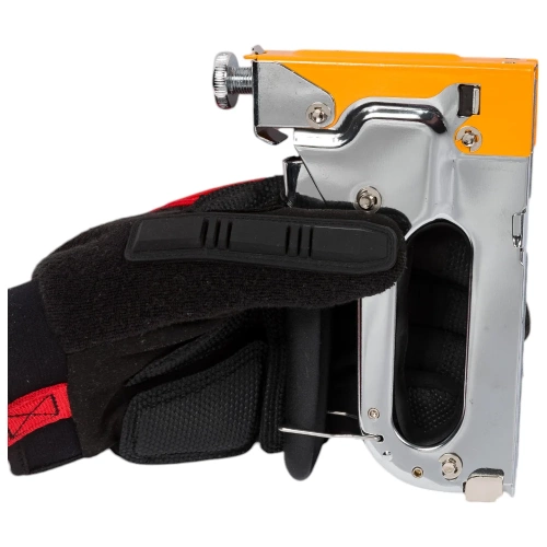 Степлер NAGAN металл 4-14 мм, прорезиненная рукоятка НГ-СМ-053-020 фото 5