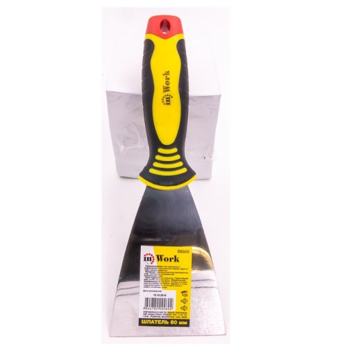 Шпатель фасадный In Work 06665 80 мм фото 3 Шпатель фасадный In Work 06665 80 мм фото 3