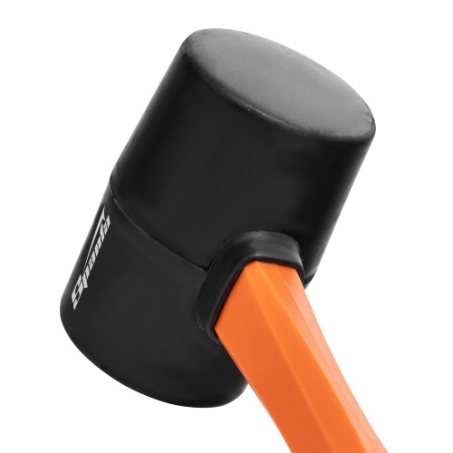 Киянка резиновая, 225 г, черная резина, фибергласовая рукоятка Sparta фото 3 Киянка резиновая, 225 г, черная резина, фибергласовая рукоятка Sparta фото 3