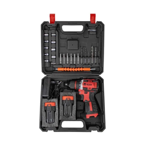 Дрель-шуруповерт аккумуляторная EDON бесщеточная UAD-16DBL 40095 фото 8