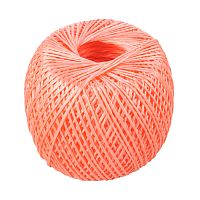 Шпагат полипропиленовый красный, 1.4 мм, L 500, Сибртех