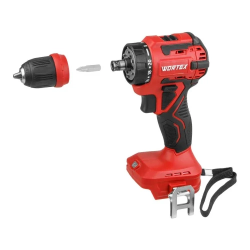 Аккумуляторная дрель-шуруповерт WORTEX BD 2025 LiSET в чемодане ALL1 XLT бесщеточная, 18 В, 55 Н*м, 2х2 А*ч + 2 насад 1325844 фото 8 Аккумуляторная дрель-шуруповерт WORTEX BD 2025 LiSET в чемодане ALL1 XLT бесщеточная, 18 В, 55 Н*м, 2х2 А*ч + 2 насад 1325844 фото 8