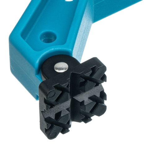 Струбцина клещеобразная 4, пластиковый корпус, храповой механизм жесткой фиксации, 100 мм Gross фото 6 Струбцина клещеобразная 4, пластиковый корпус, храповой механизм жесткой фиксации, 100 мм Gross фото 6