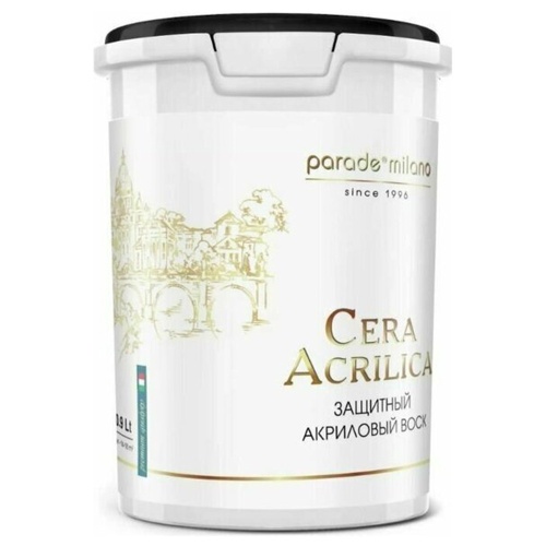 Воск акриловый Parade Cera Acrilica декоративный защитный 0,9 л