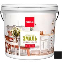 Эмаль акриловая универсальная Mokke 12810 матовая Кузбасский Уголь 2 кг