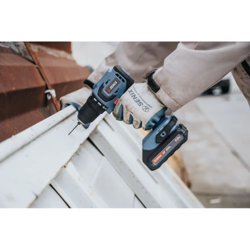 Аккумуляторная дрель-шуруповерт SENIX 2 АКБ 2 Ач, ЗУ 2А, кейс PDDX2-M3-EU фото 6