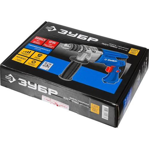 Ударная дрель ЗУБР Профессионал ЗДУ-850 ЭРММ2 фото 9