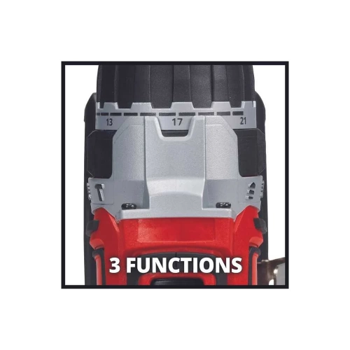 Аккумуляторная ударная дрель Einhell PXC TP-CD 18/60 Li-i BL, 18В, 60 Нм, 13 мм, 2x4.0 Ач, кейс E-Case S-F 4514208 фото 6