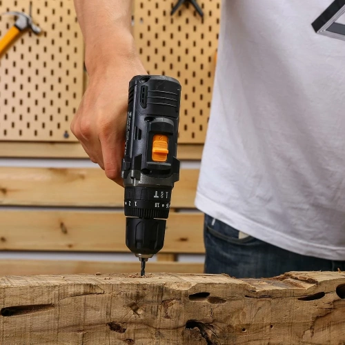 Дрель-шуруповерт ударная аккумуляторная DEKO GCD12DU 12В, 1x1.5Ач 063-4039 фото 6