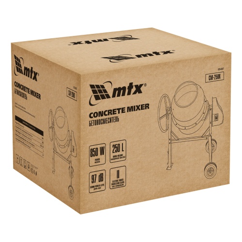Бетоносмеситель СМ-250К, 250 л, мощность 850 Вт МТХ фото 6