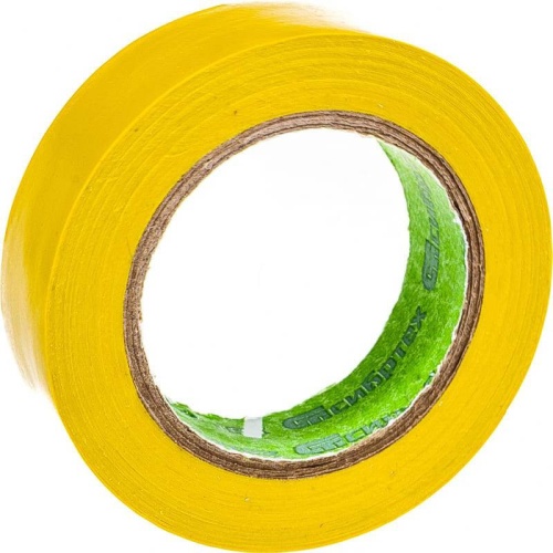 Изолента ПВХ Сибртех 88796 желтая 19 мм 20 м