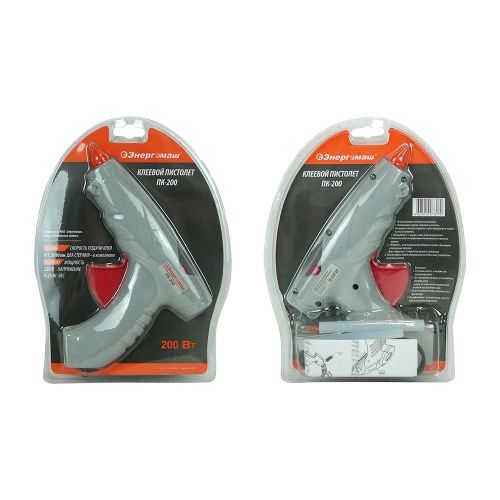 Клеевой пистолет Энергомаш 200 Вт ПК-200 фото 10 Клеевой пистолет Энергомаш 200 Вт ПК-200 фото 10