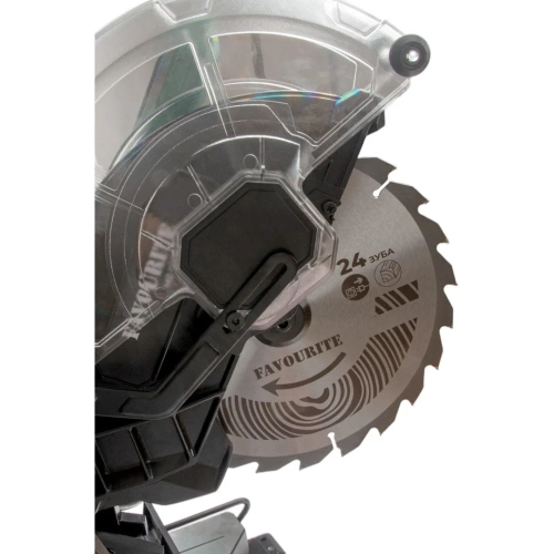 Пила торцовочная FAVOURITE MS 2200/255 2200Вт, 255мм, 4500об/мин, 0°-45°/0°-45° 122112200 фото 10