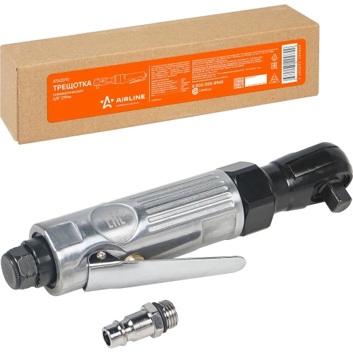 Пневматическая трещотка Airline 3/8", 27Нм ATAZ010 фото 3