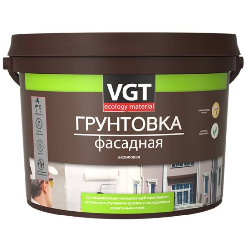 Грунтовка фасадная VGT ВД-АК-0301 10 кг
