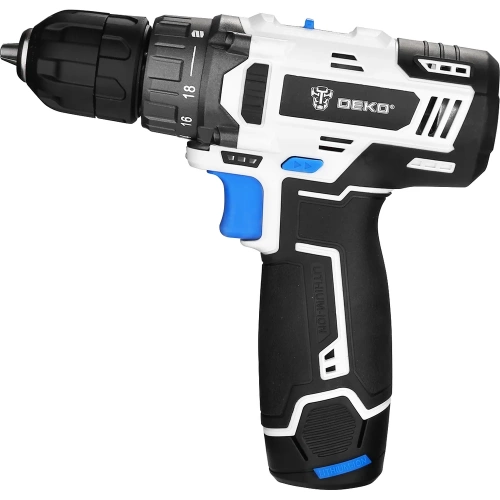 Аккумуляторная дрель-шуруповёрт DEKO GCD12DU3 SNOW WHITE SET1, 12В, 32 Нм, 1х1.5 Ач, з/у 063-4170 фото 5