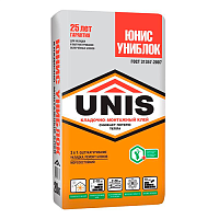Клей кладочно-монтажный Unis Униблок 25 кг